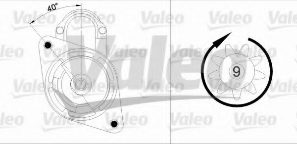 VALEO 455882 Starter